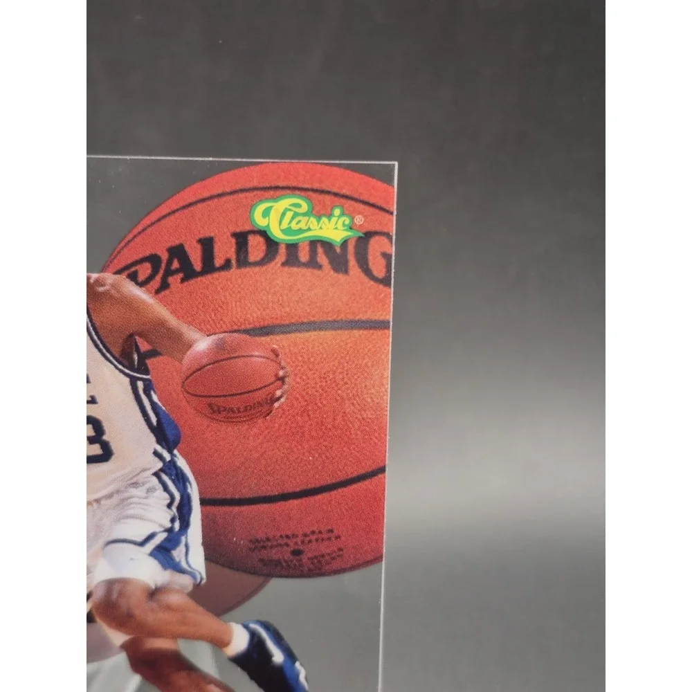 1995 Classic Images Four Sport Grant Hill #E1 Clear Excitement #ed/300 Duke RC‎